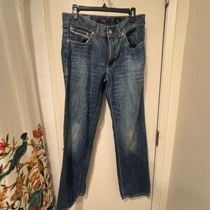 Marc Ecko Men's 32 Medium Blue Straight-Leg Jeans